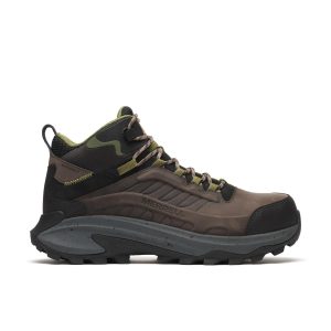 Men's Moab Speed 2 Mid Waterproof Carbon Fiber Work Boot Wide Width