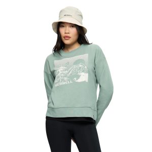 Women's Serenity Graphic Crew